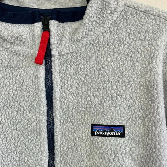Patagonia Men's Shearling Jacket Oatmeal Heather US Large
